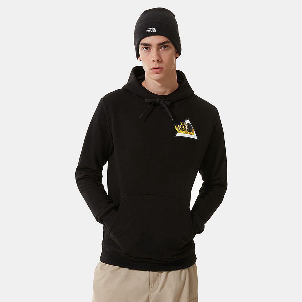 The North Face Threeyama Ανδρικα Φούτερ Hoodie - Μαυρα (YTUO07284)